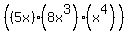 %28%285x%29%288x%5E3%29%28x%5E4%29%29