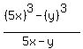 %28%285x%29%5E3-%28y%29%5E3%29%2F%285x-y%29