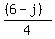 %28%286-j%29%29%2F4