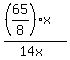 %28%2865%2F8%29x%29%2F%2814x%29