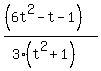 %28%286t%5E2-t-1%29%29%2F%283%28t%5E2%2B1%29%29