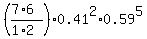 %28%287%2A6%29%2F%281%2A2%29%29%2A0.41%5E2%2A0.59%5E5