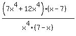 %28%287x%5E4+%2B+12x%5E4%29%28x+-+7%29%29+%2F+x%5E4%287-+x%29