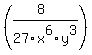 %28%288%29%2F27x%5E6y%5E3%29