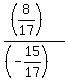%28%288%2F17%29%29%2F%28%28-15%2F17%29%29