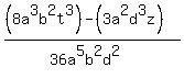 %28%288a%5E3b%5E2t%5E3%29+-+%283a%5E2d%5E3z%29%29%2F%2836a%5E5b%5E2d%5E2%29