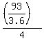%28%2893%2F3.6%29%29%2F4.0