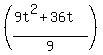 %28%289t%5E2%2B36t%29%2F9%29