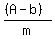 %28%28A+-+b%29%29%2Fm