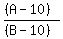 %28%28A-10%29%29%2F%28%28B-10%29%29
