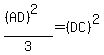 %28%28AD%29%5E2%29%2F3+=+%28DC%29%5E2