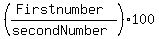 %28%28Firstnumber%29%2F%28secondNumber%29%29+%2A+100++