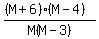 %28%28M%2B6%29%28M-4%29%29%2FM%28M-3%29