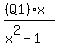 %28%28Q1%29x%29%2F%28x%5E2+-1%29+
