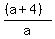 %28%28a%2B4%29%29%2Fa