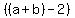 %28%28a%2Bb%29-2%29