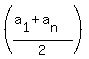 %28%28a%5B1%5D%2Ba%5Bn%5D%29%2F2%29