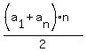 %28%28a%5B1%5D+%2B+a%5Bn%5D%29%2An%29%2F2