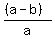 %28%28a-b%29%29%2Fa