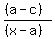 %28%28a-c%29%29%2F%28%28x-a%29%29