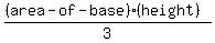 %28%28area-of-base%29%2A%28height%29%29%2F3