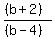 %28%28b%2B2%29%29%2F%28%28b-4%29%29