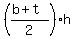 %28%28b%2Bt%29%2F2%29h