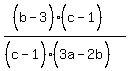 %28%28b%5E%22%22-3%29%28c%5E%22%22-1%29%29%2F%28%28c%5E%22%22-1%29%283a%5E%22%22-2b%29%29