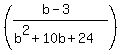 %28%28b-3%29%2F%28b%5E2%2B10b%2B24%29%29