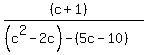 %28%28c%2B1%29%29%2F%28%28c%5E2-2c%29-%285c-10%29%29