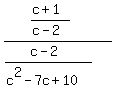 %28%28c%2B1%29%2F%28c-2%29%29%2F%28%28c-2%29%2F%28c%5E2-7c%2B10%29%29