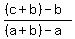 %28%28c%2Bb%29-b%29%2F%28%28a%2Bb%29-a%29