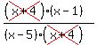 %28%28cross%28x%2B4%29%29%28x-1%29%29%2F%28%28x-5%29%28cross%28x%2B4%29%29%29