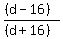 %28%28d-16%29%29%2F%28%28d%2B16%29%29