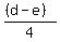 %28%28d-e%29%29%2F4
