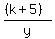 %28%28k%2B5%29%29%2Fy