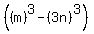 %28%28m%29%5E3-%283n%29%5E3%29
