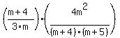 %28%28m%2B4%29%2F3%2Fm%29%2A%284m%5E2%2F%28m%2B4%29%2F%28m%2B5%29%29