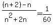 %28%28n%2B2%29+-+n%29%2F%28n%5E2%2B2n%29+=+1%2F60