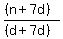 %28%28n%2B7d%29%29%2F%28%28d%2B7d%29%29