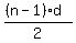 %28%28n-1%29%2Ad%29%2F2