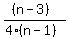 \"%28%28n-3%29%29%2F%284%28n-1%29%29\"