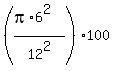 %28%28pi%2A6%5E2%29%2F12%5E2%29%2A100
