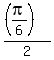 %28%28pi%2F6%29%29%2F2