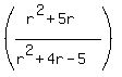 %28%28r%5E2%2B5r%29%2F%28r%5E2%2B4r-5%29%29