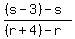 %28%28s-3%29-s%29%2F%28%28r%2B4%29-r%29