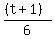 %28%28t%2B1%29%29%2F6