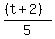 %28%28t%2B2%29%29%2F5