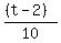 %28%28t-2%29%29%2F10