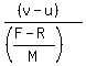 %28%28v-u%29%29%2F%28%28%28F-R%29%2FM%29%29%29
